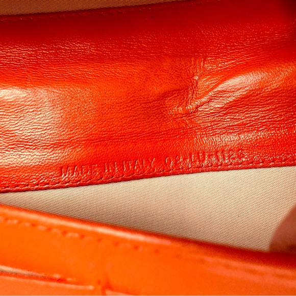 CHRISTIAN DIOR Magenta Pink Leather Cannage Long Wallet Crossbody with C… - Picture 9 of 16